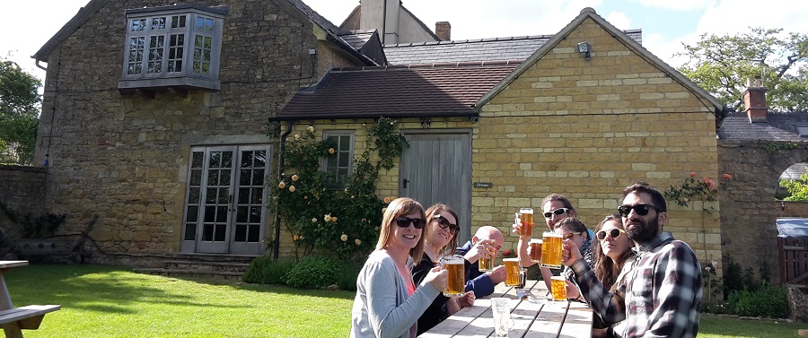Go Cotswolds have a Purity Brewery and Pub Tour on the first Saturday of each month